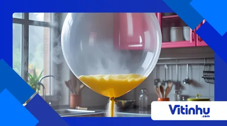 Balão que Enche Sozinho: Experimento com Fermento e Água Oxigenada