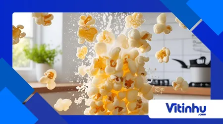 Pipoca que Pula Sozinha: Experimento com Bicarbonato e Ácido Cítrico