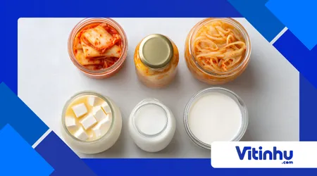 A química da fermentação láctica em picles, iogurtes e chucrute