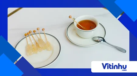 criando cristais de açúcar em palito