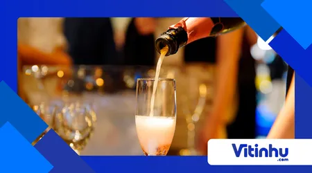 química do espumante de Ano Novo