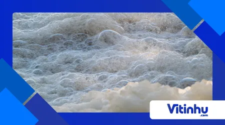 espuma dos rios se forma quimicamente