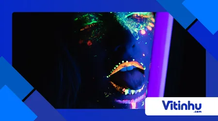 Segredo químico das maquiagens fluorescentes