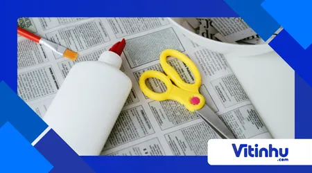 Farinha e água virando cola