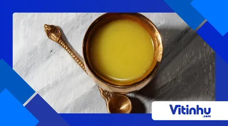 Manteiga virando ghee