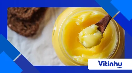 Manteiga virando ghee