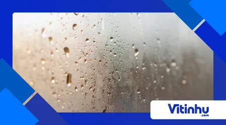 Vidro embaçado no banheiro