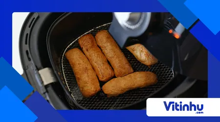 air fryer deixa os alimentos crocantes